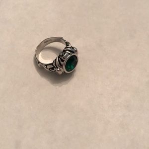 Pirates of the Caribbean emerald green ring